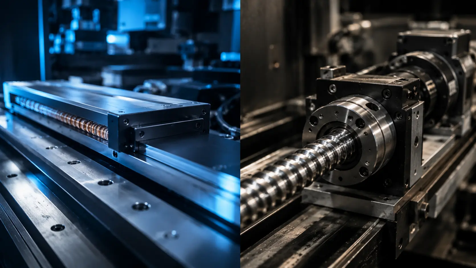 Linear Motor vs. Ball Screw Machine Tools: What's Actually Different