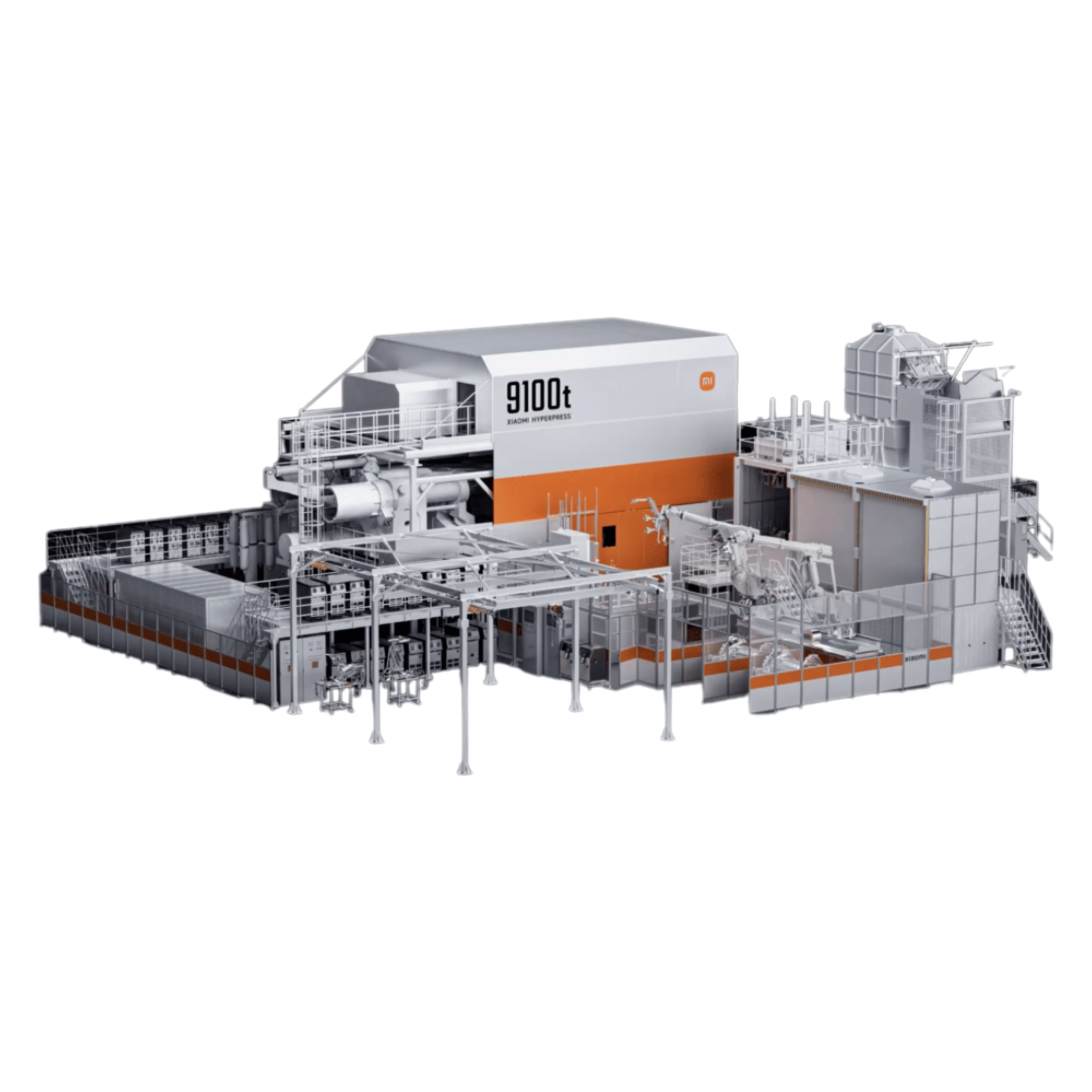 Xiaomi 9100-Ton Die-Casting Machine Revolutionizes EV Manufacturing Costs