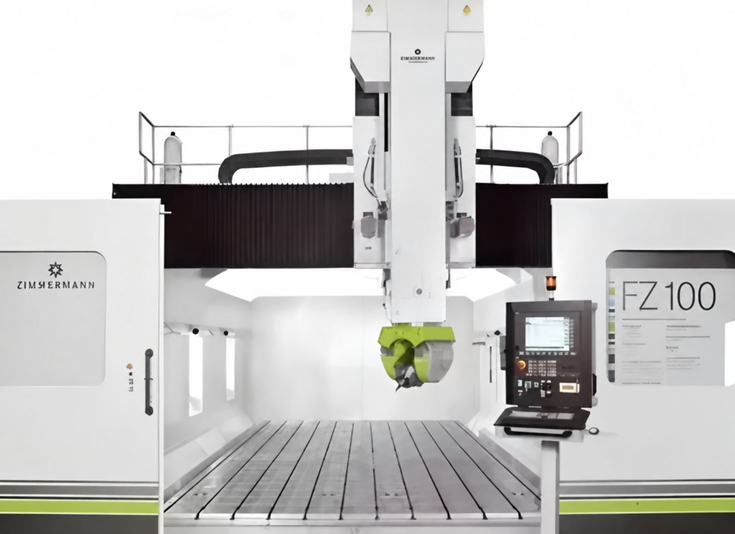 ABC articulated-head five-axis machine structure