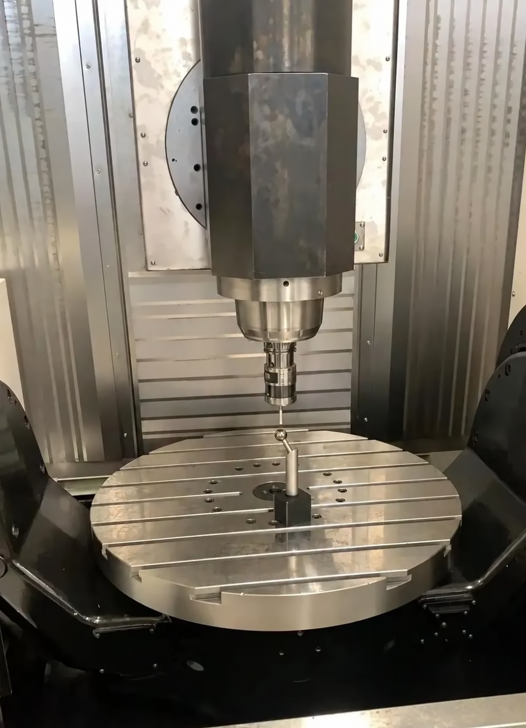 AC cradle table five-axis machine structure