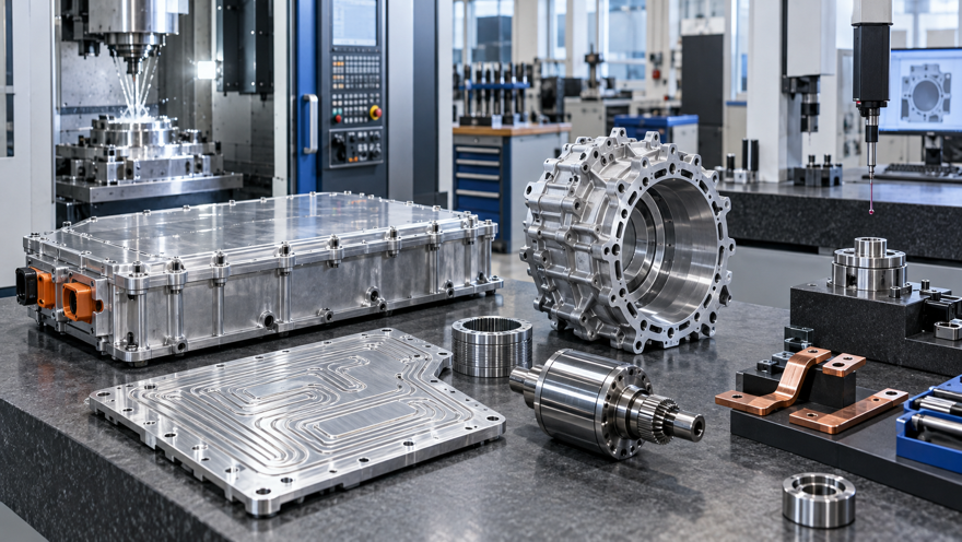 100 EV Components and the Manufacturing Processes Behind Them